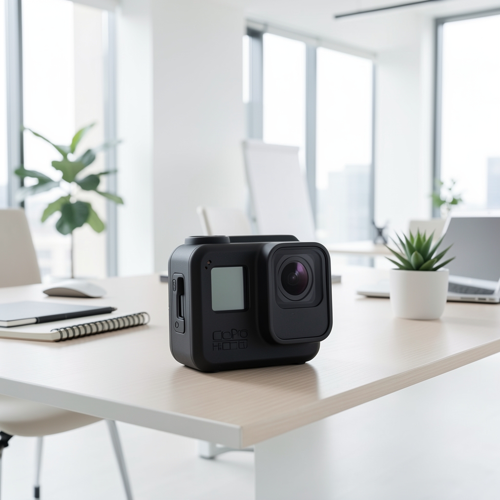 GoPro Hero 12 aksiyon kamerası, su geçirmez kompakt gövde